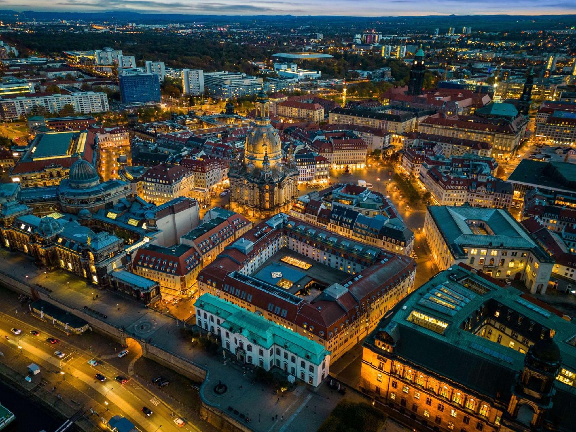 Hilton An Der Frauenkirche 4* Дрезден